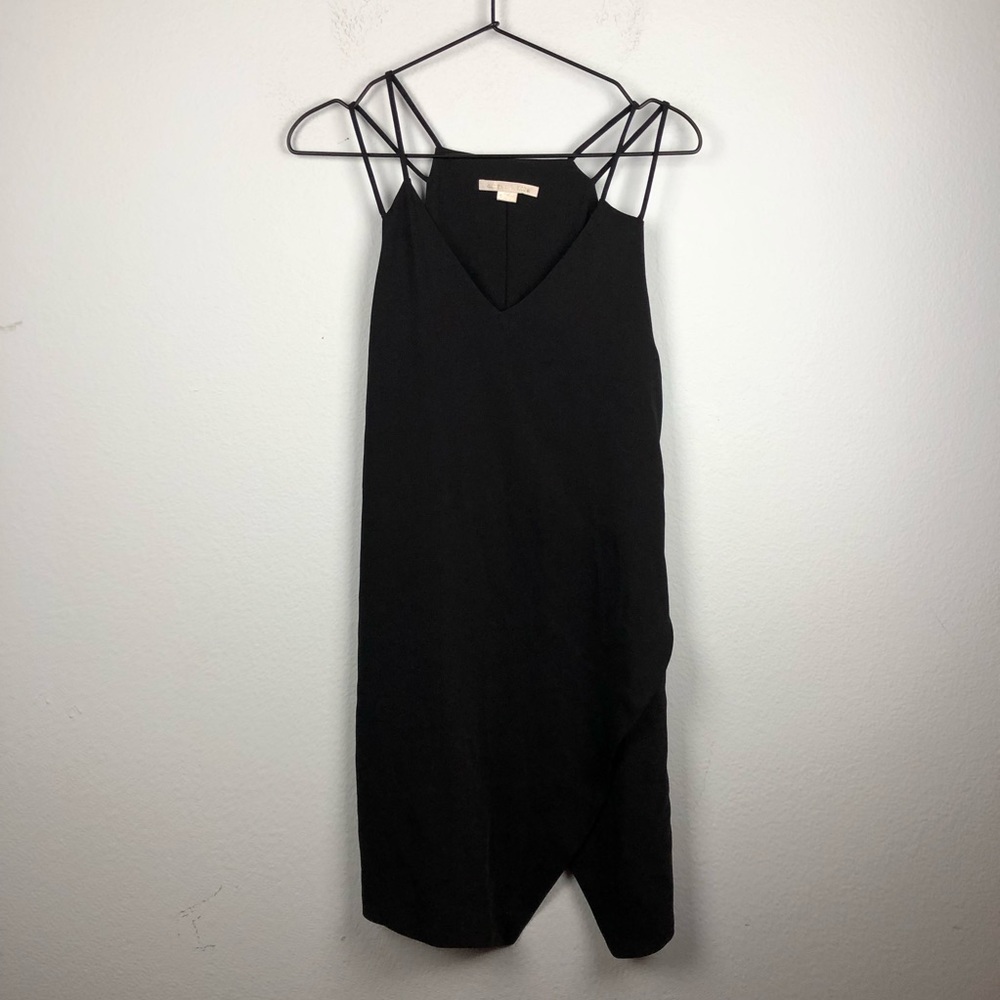 Cooper & Ella • Black Double Strap Mini Dress - Picture 1 of 6